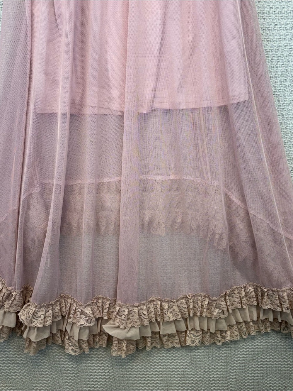 Blood Supply Pink Guardian Of Sakura Dress Small Whimsical Gothic Lace Fairy - Picture 11 of 13
